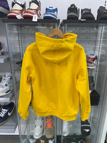 Supreme Arc Thermal Lined Zip Up Hooded Sweatshirt Yellow