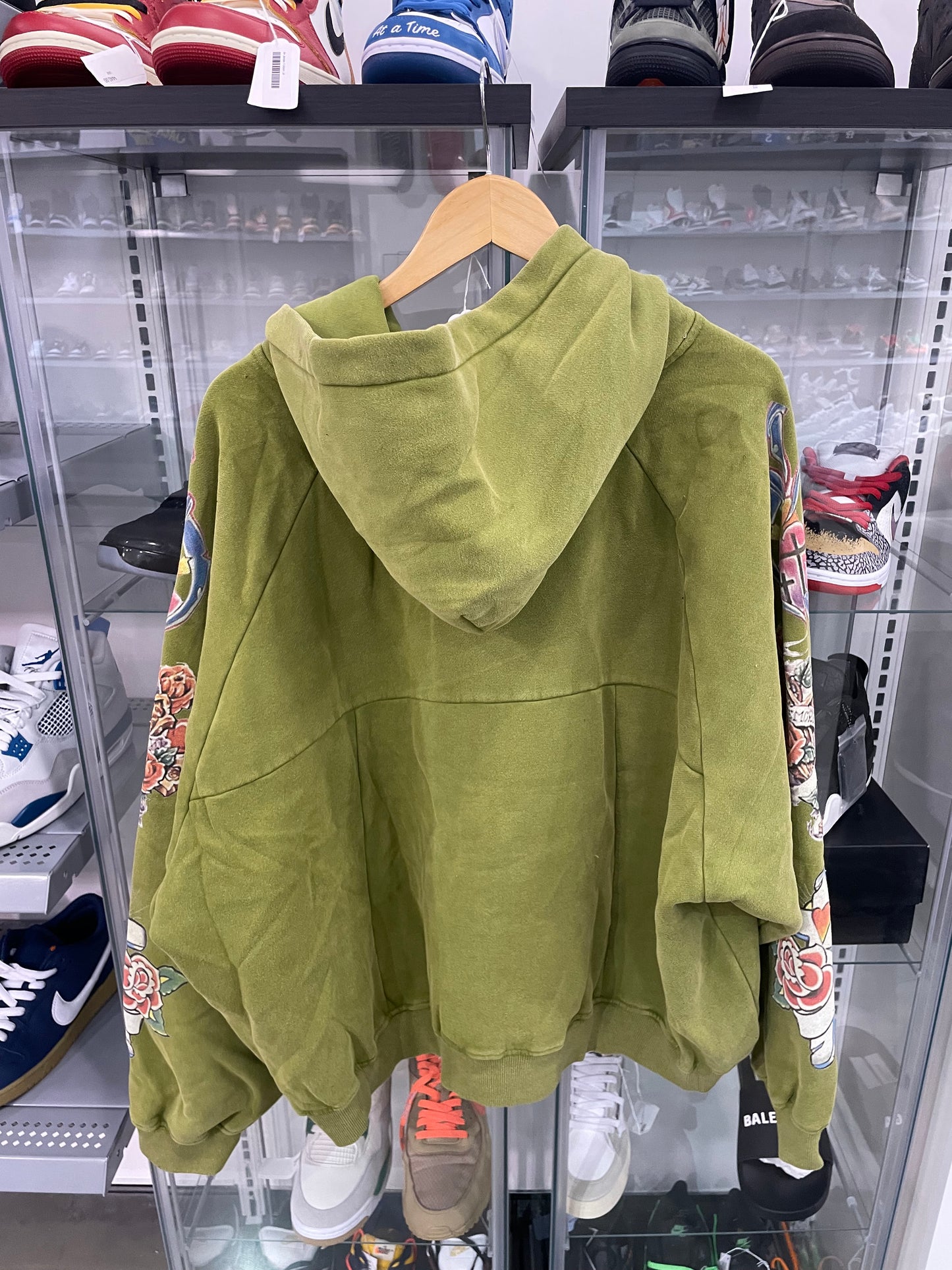 WE ARE RIGHTEOUS Zip Up Green