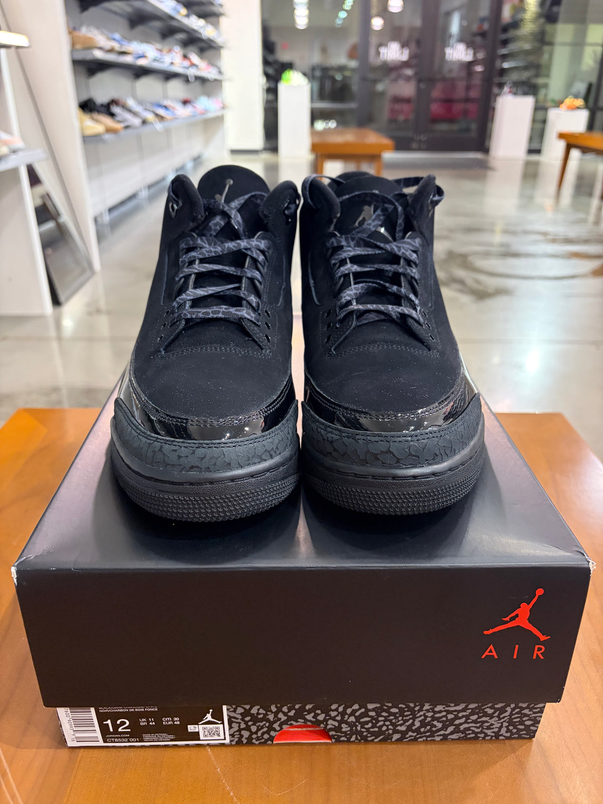BRAND NEW Air Jordan 3 Black Cat SIZE 10.5
