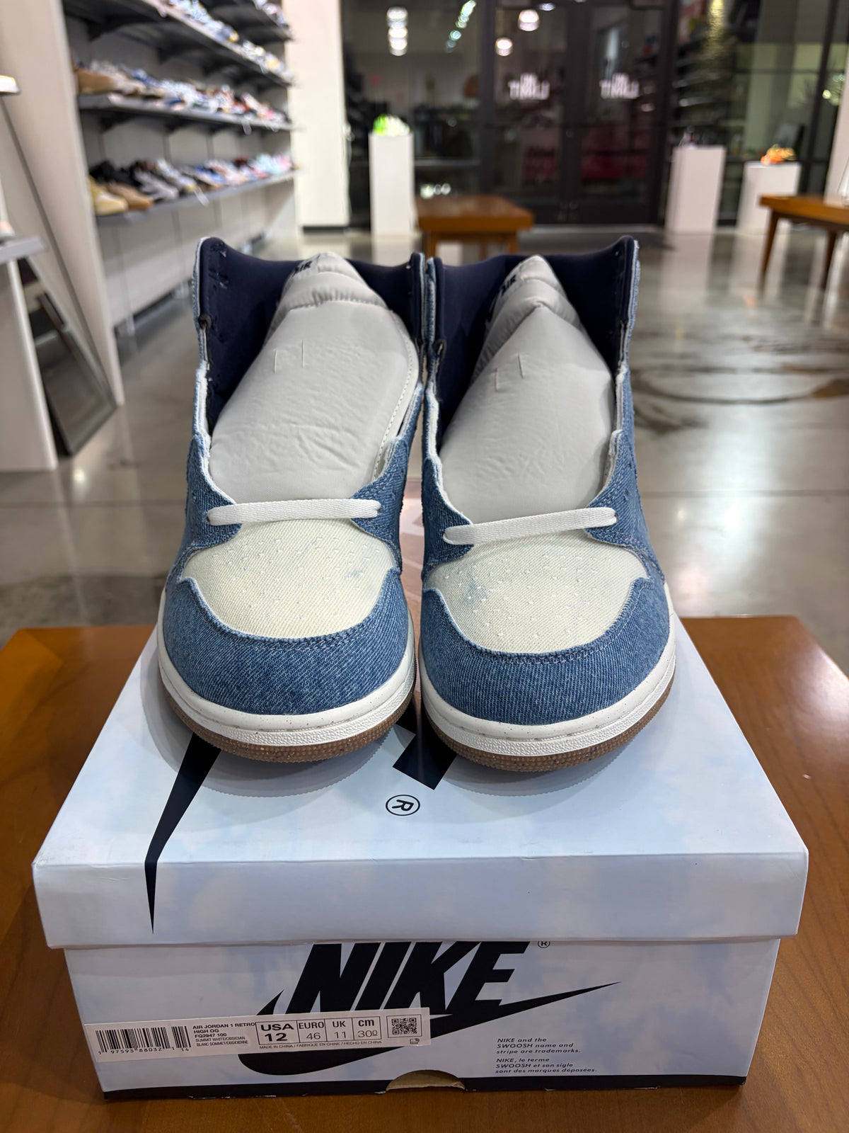 BRAND NEW Air Jordan 1 Denim SIZE 12