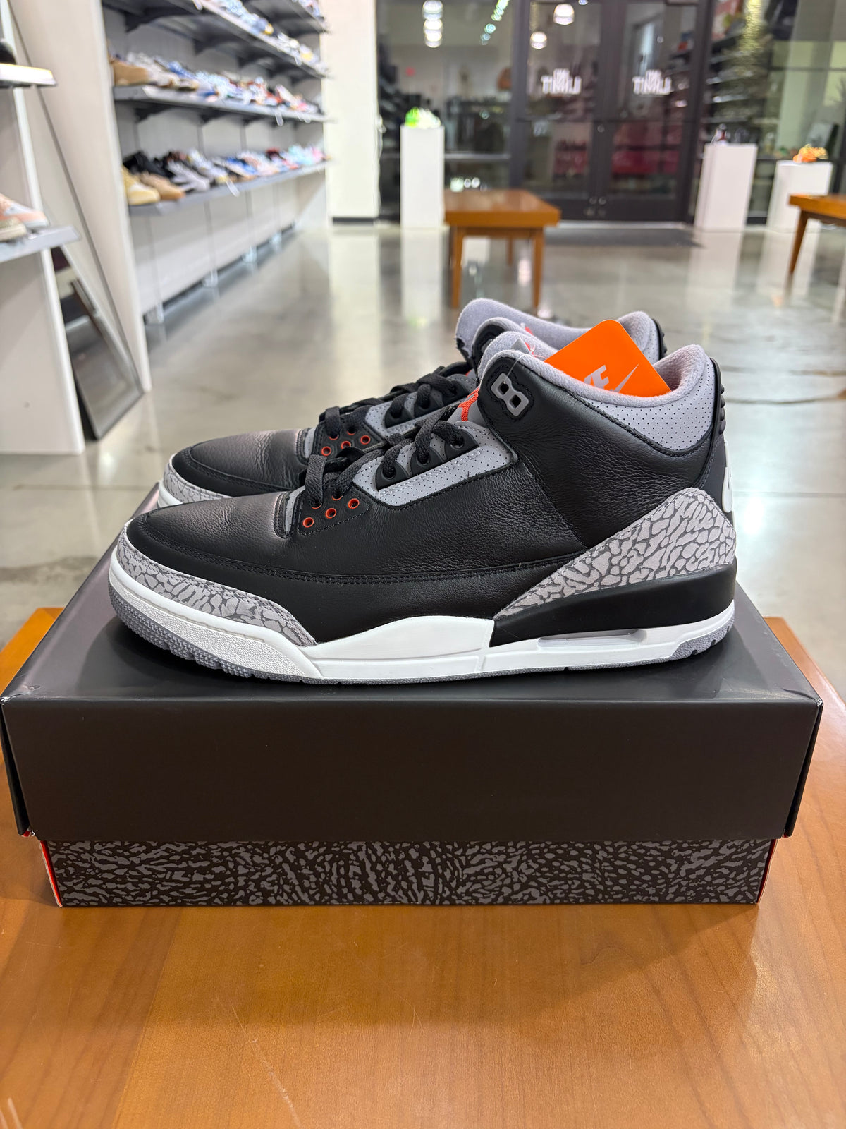 BRAND NEW Air Jordan 3 Black Cement(2024) SIZE 12