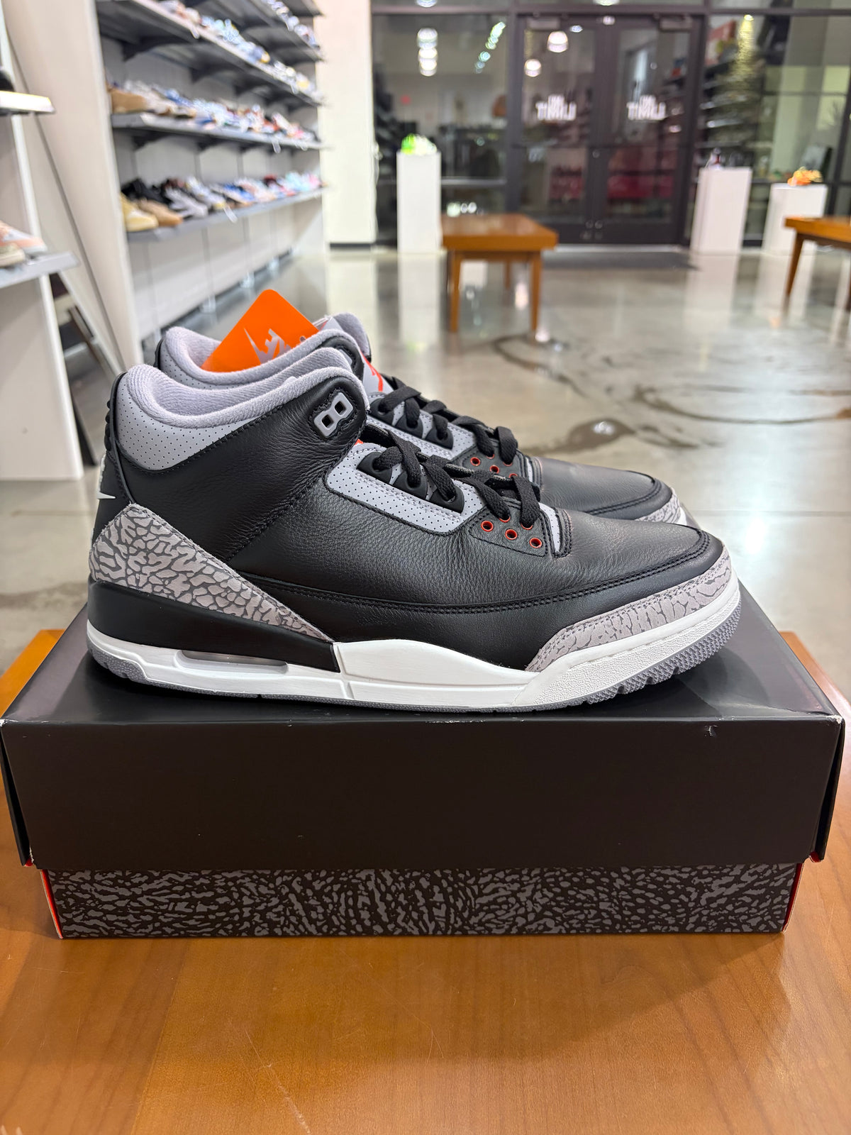 BRAND NEW Air Jordan 3 Black Cement(2024) SIZE 12