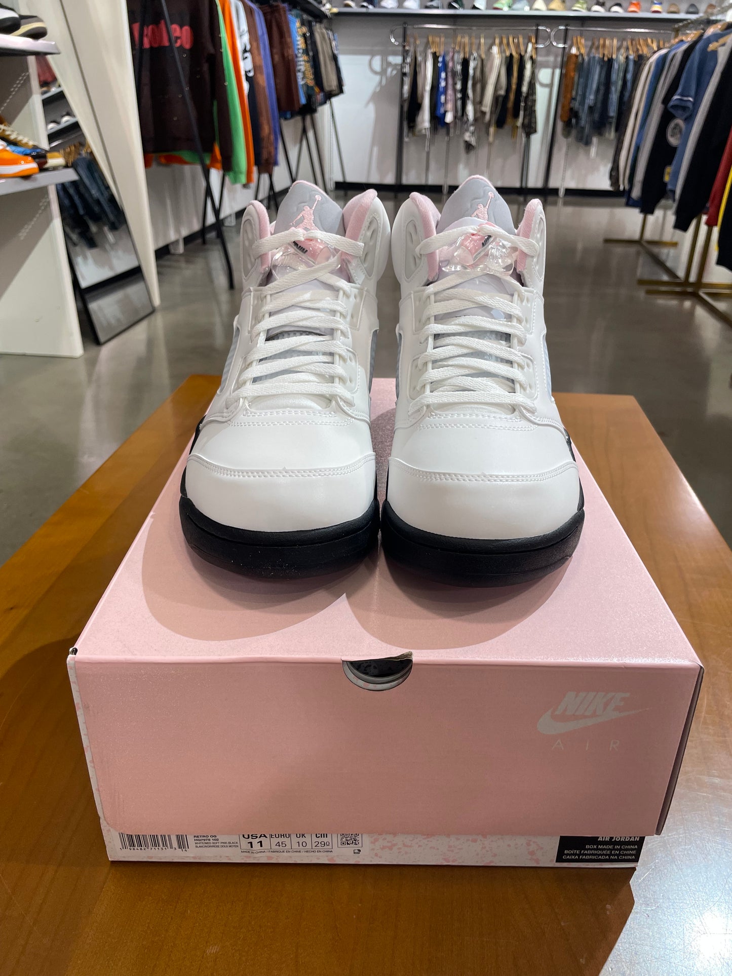 Air Jordan 5 Medium Soft Pink