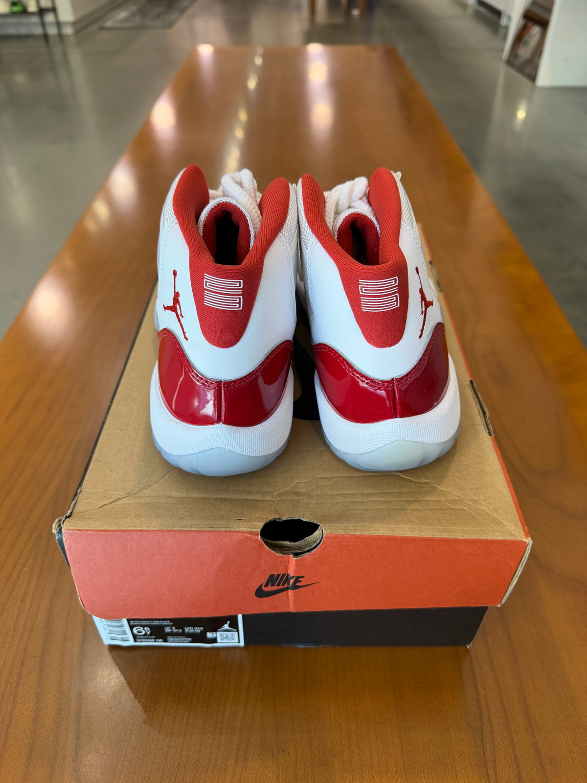 BRAND NEW Air Jordan 11 Cherry SIZE 6.5Y