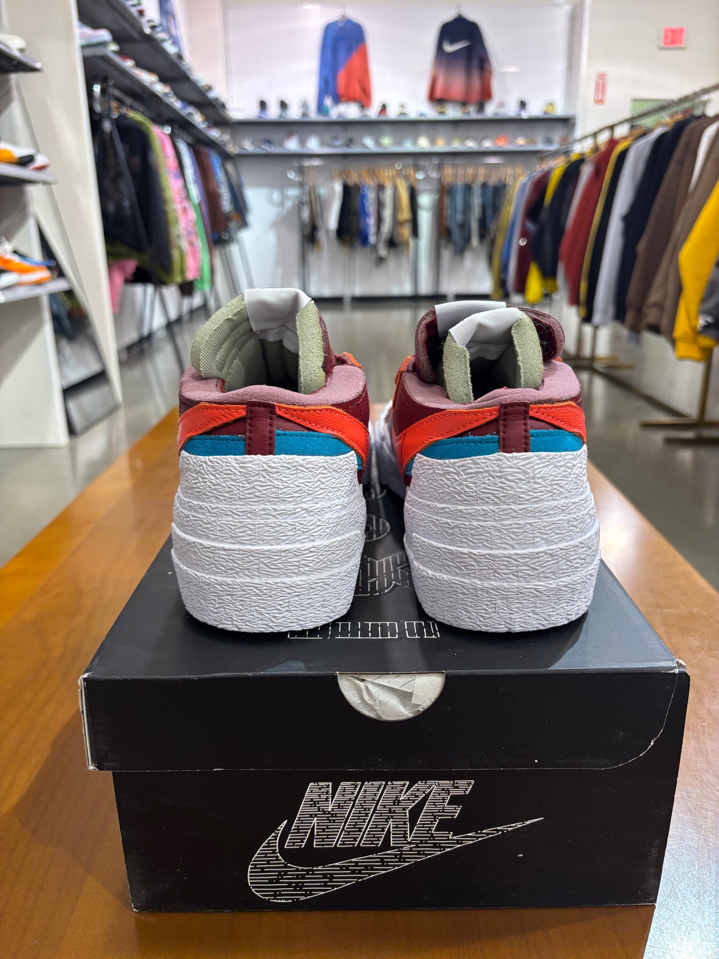 Nike Blazer Low Sacai Kaws Red