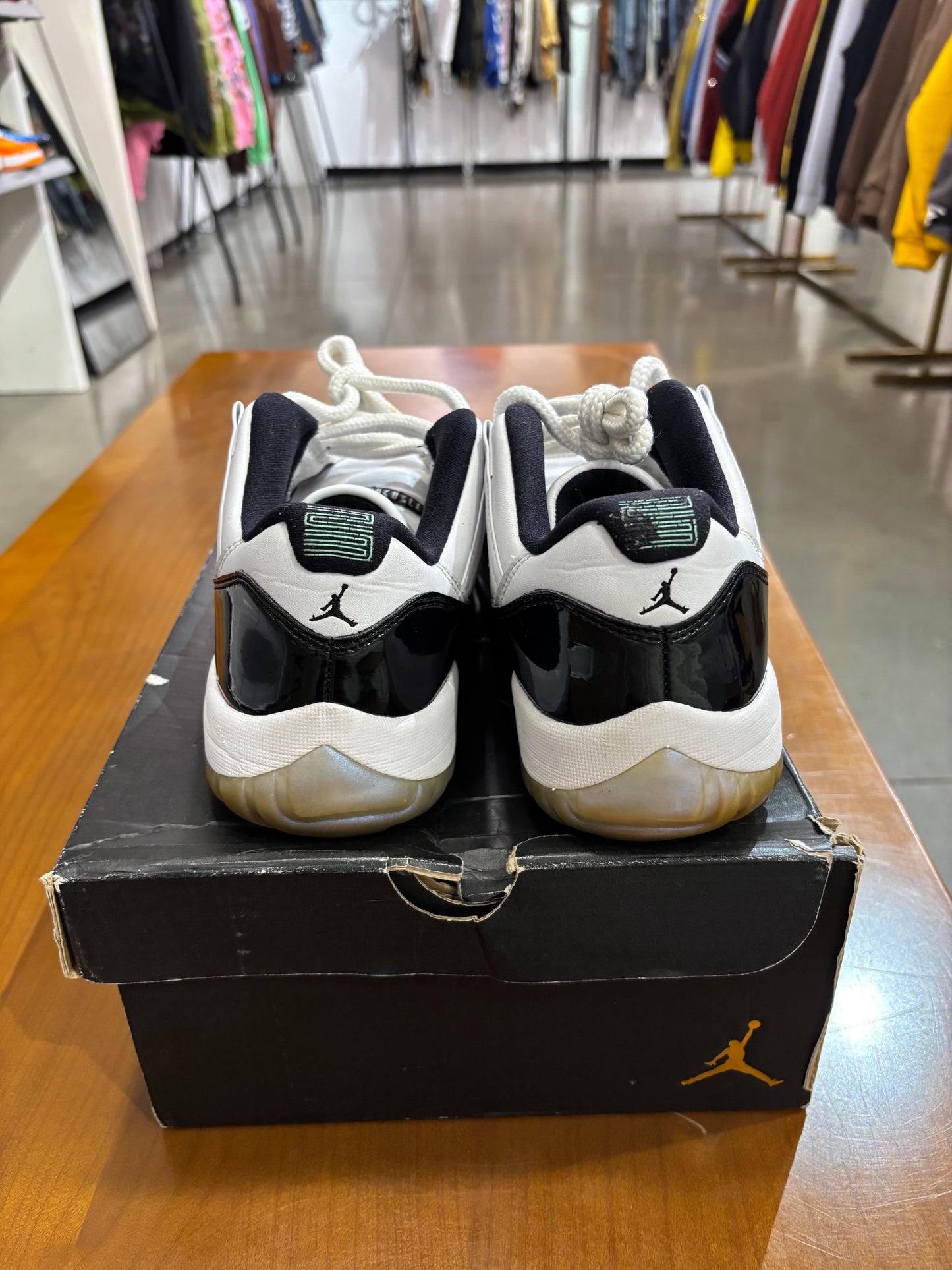 Preowned Air Jordan 11 Low Iridescent
