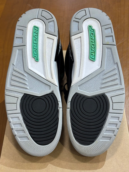 Preowned Air Jordan 3 Green Glow