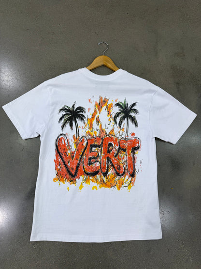 Preowned Retrovert Hollywood Tee Red