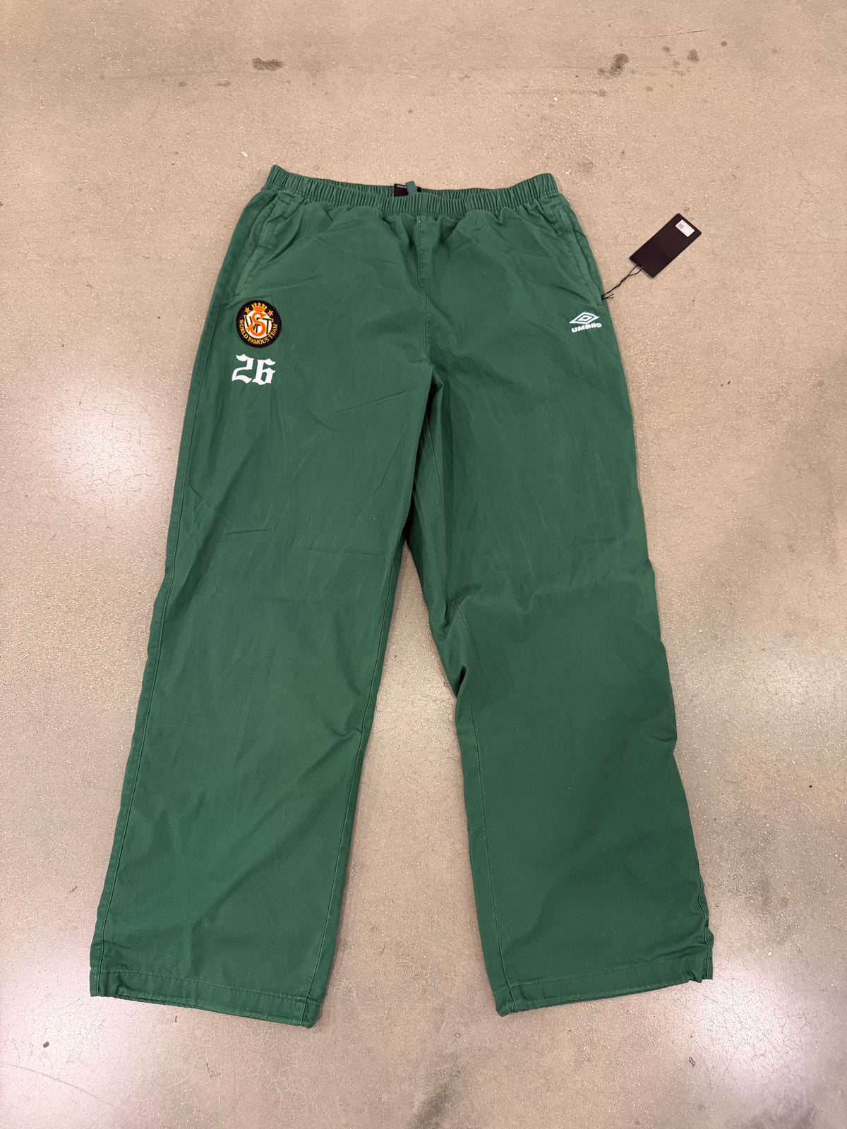 Supreme Umbro Cotton Ripstop Pants Green