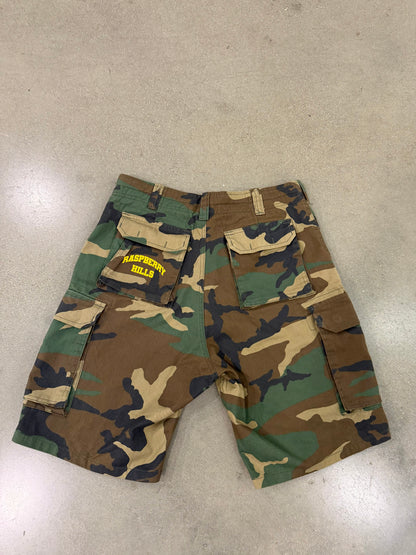 Preowned Raspberry Hills Camo Shorts