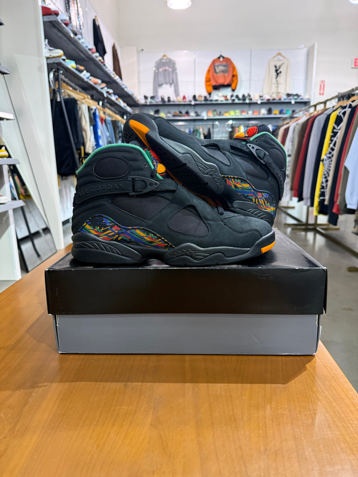 Preowned Air Jordan 8 Tinker Air Raid