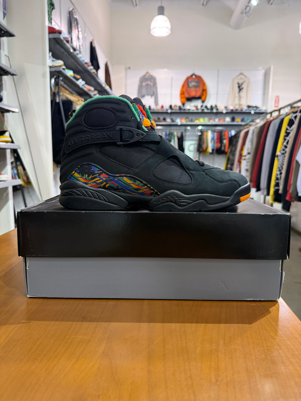 Preowned Air Jordan 8 Tinker Air Raid