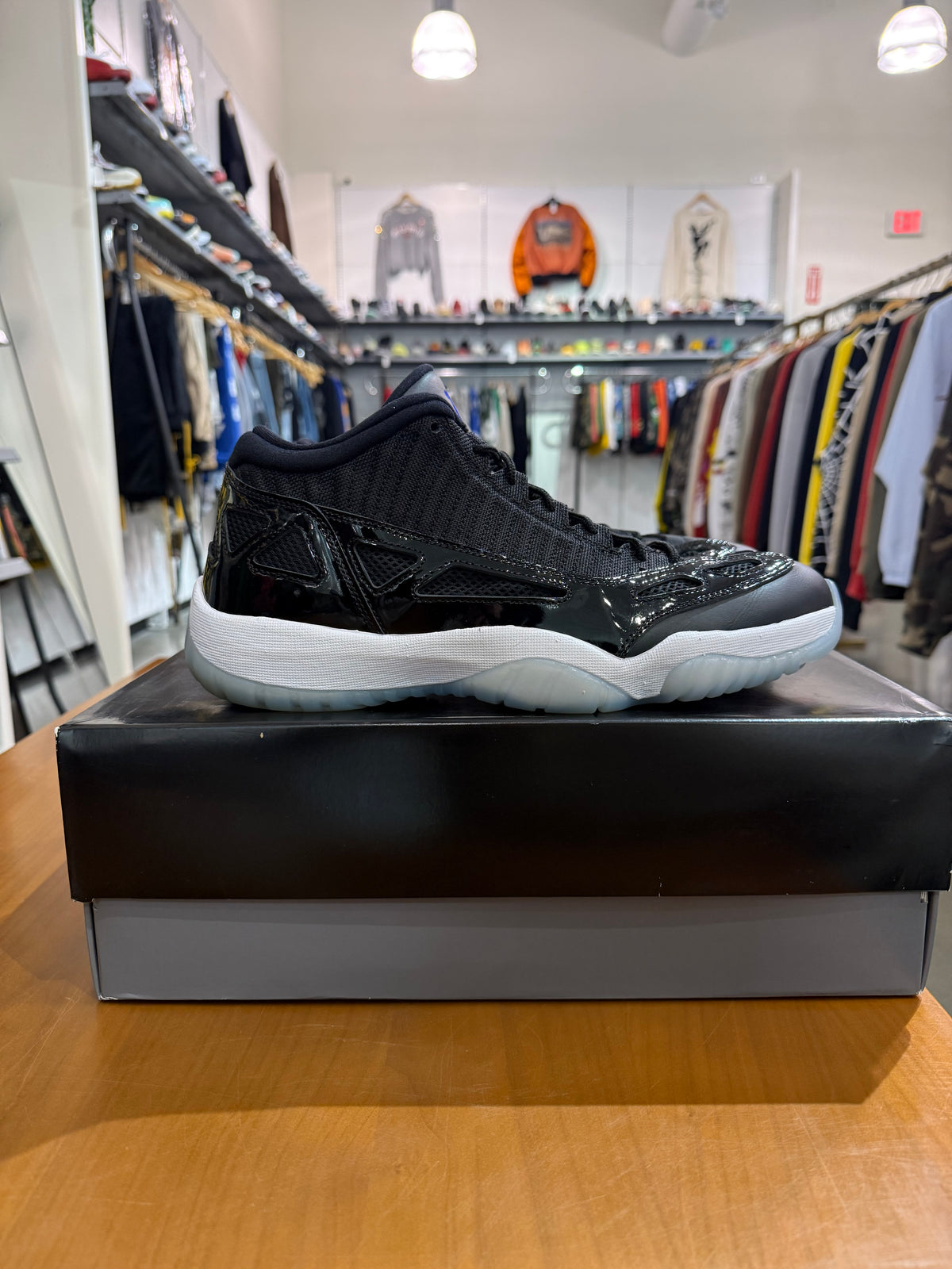 Preowned Air Jordan 11 Low IE Space Jam