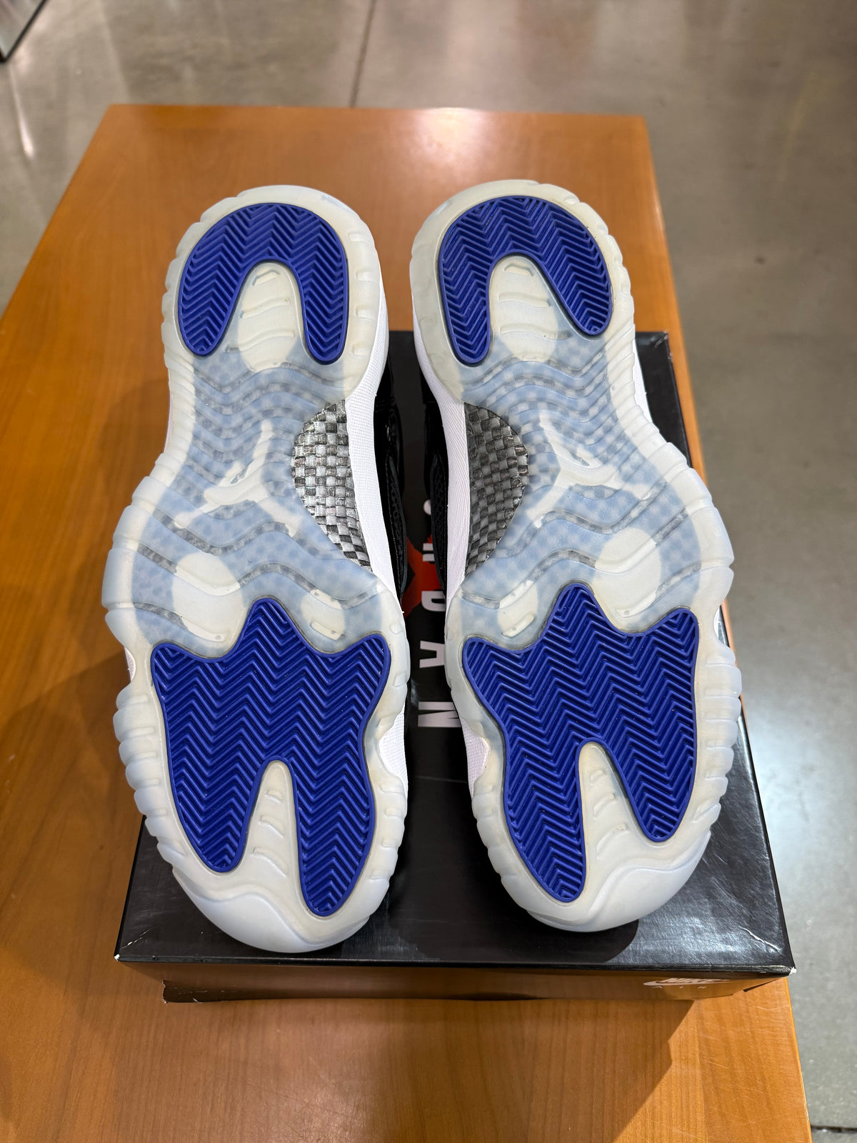 Preowned Air Jordan 11 Low IE Space Jam