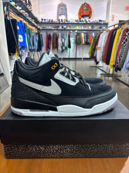 Air Jordan 3 Tinker Black Cement Gold
