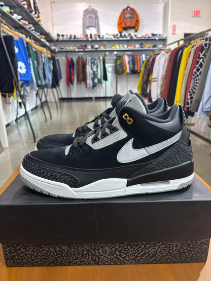 Air Jordan 3 Tinker Black Cement Gold