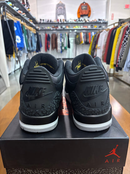 Air Jordan 3 Tinker Black Cement Gold