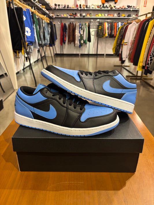Air Jordan 1 Low Black University Blue