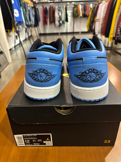 Air Jordan 1 Low Black University Blue