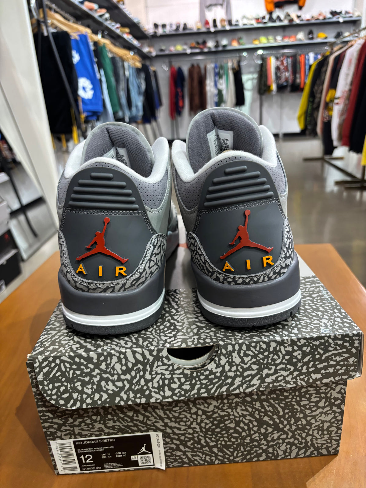 Air Jordan 3 Cool Grey