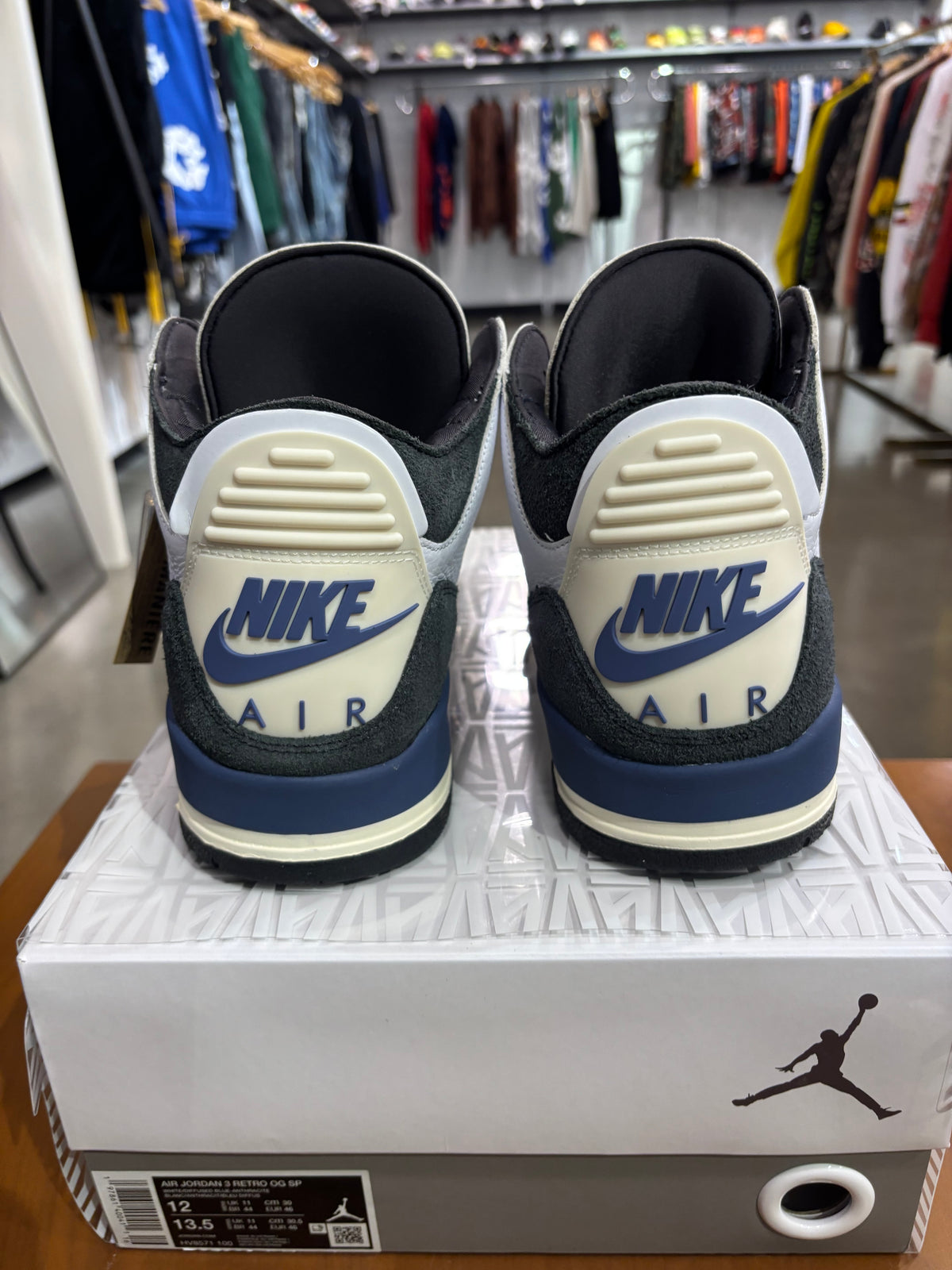 Aie Jordan 3 A Ma Maniere Diffused Blue