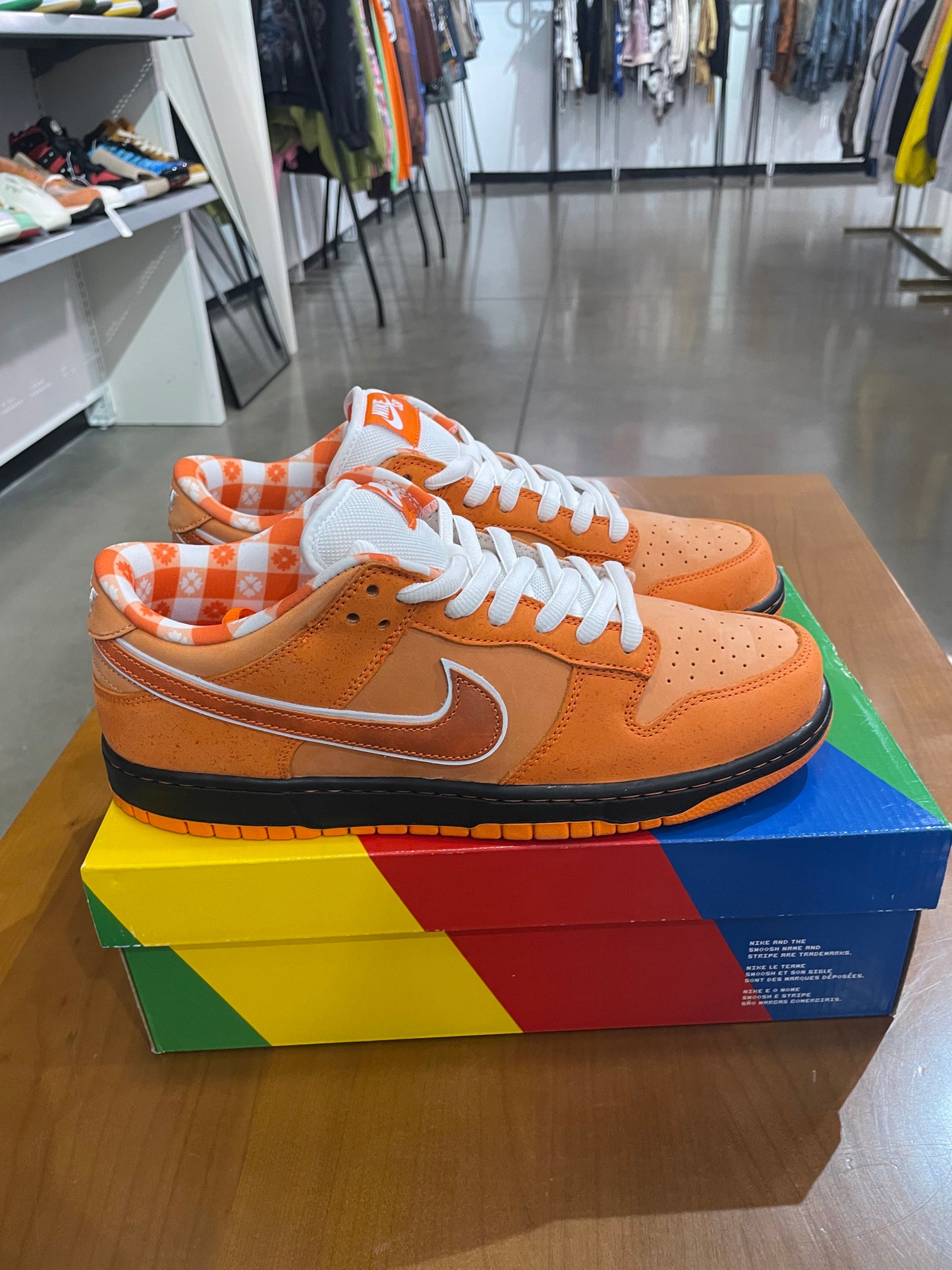 Nike SB Dunk Low Concepts Orange Lobsters
