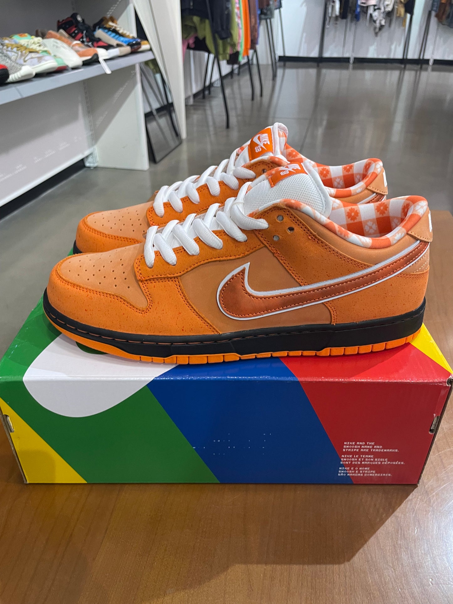Nike SB Dunk Low Concepts Orange Lobsters