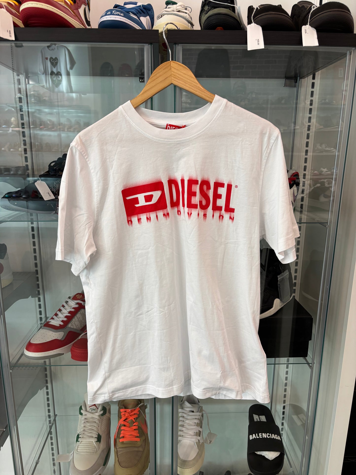 Diesel T-BOXT-DIV White Shirt