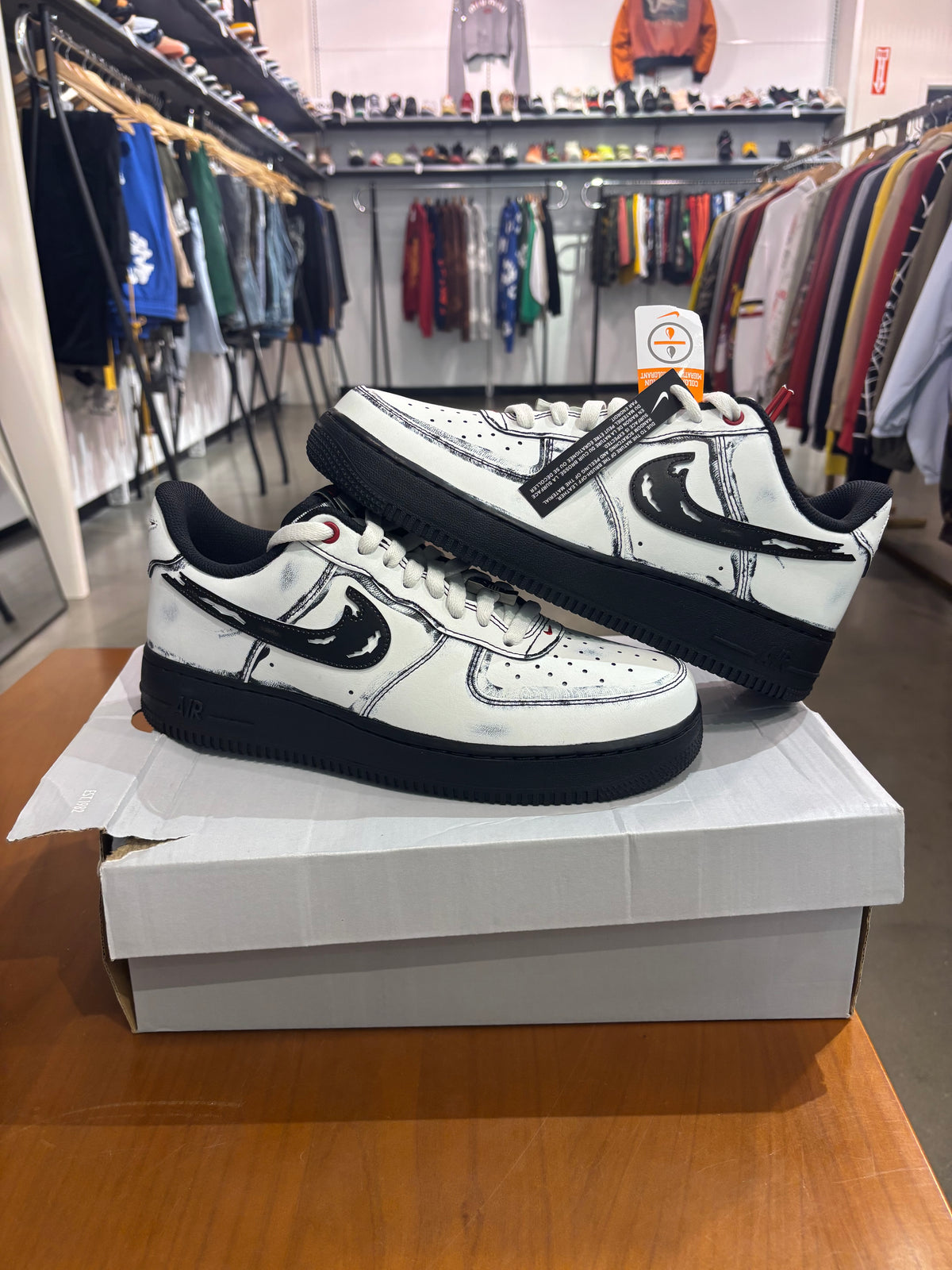 Nike Air Force 1 Scream Ghostface White