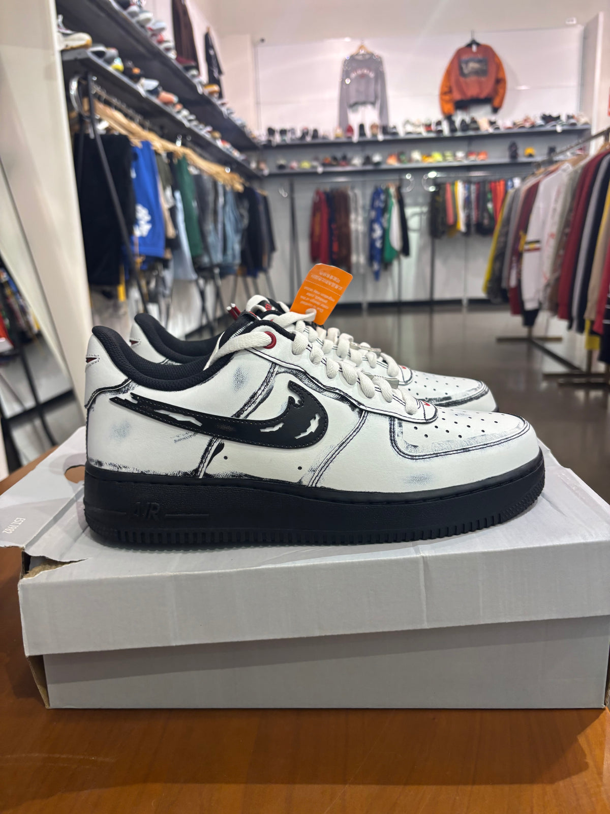 Nike Air Force 1 Scream Ghostface White