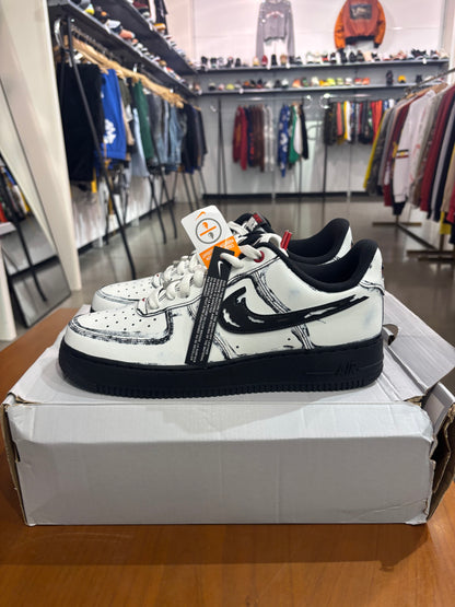 Nike Air Force 1 Scream Ghostface White