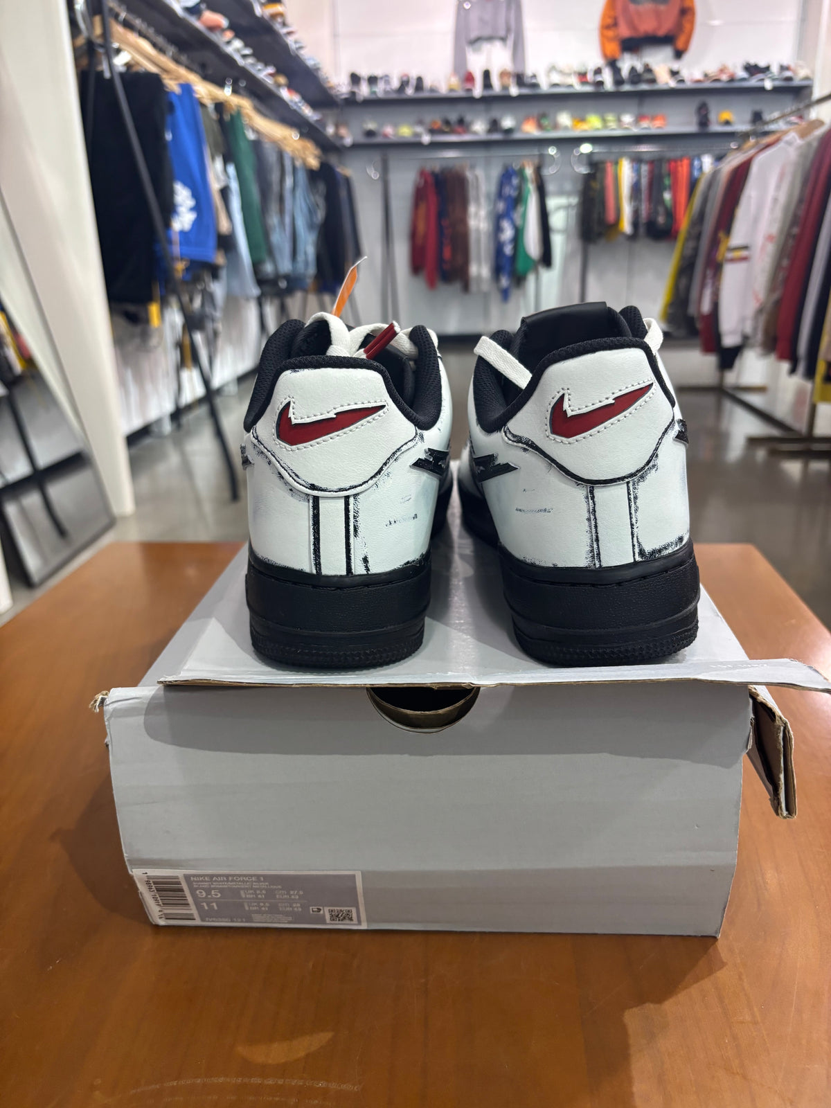 Nike Air Force 1 Scream Ghostface White