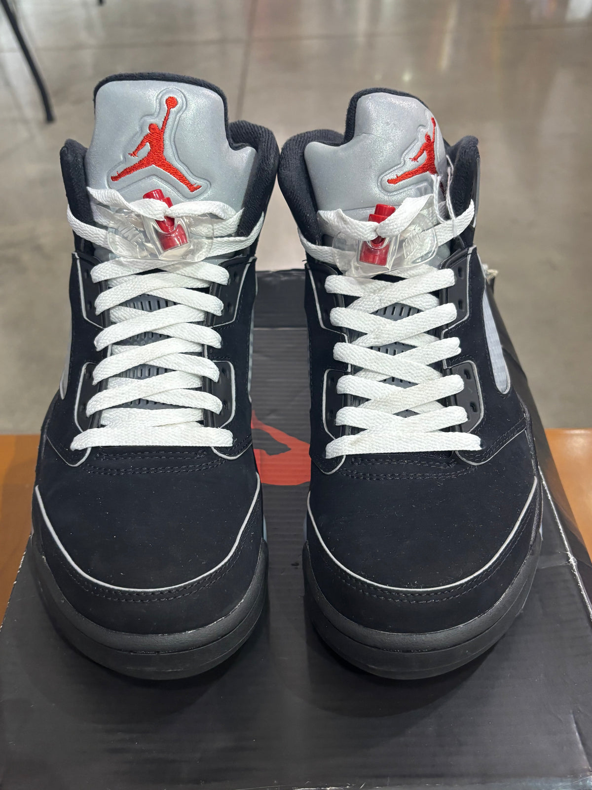 Preowned Air Jordan 5 Black Metallic Reimagined