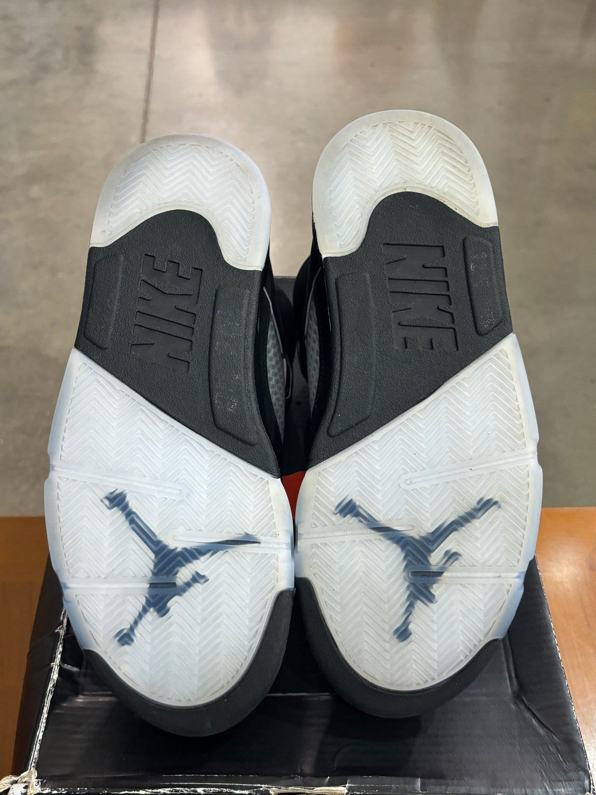 Preowned Air Jordan 5 Black Metallic Reimagined