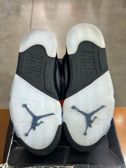 Preowned Air Jordan 5 Black Metallic Reimagined