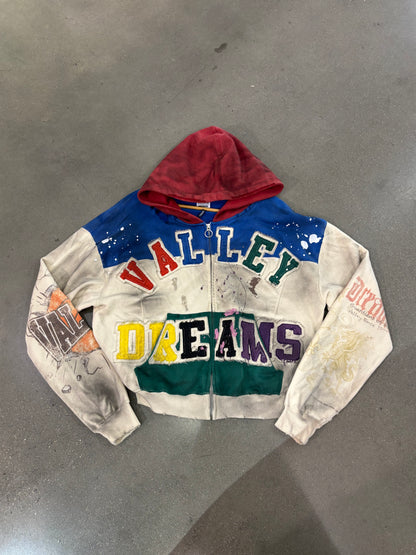 Preowned Vale Forever Wonderland Zip Up Multicolor