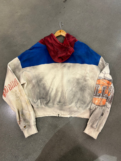 Preowned Vale Forever Wonderland Zip Up Multicolor