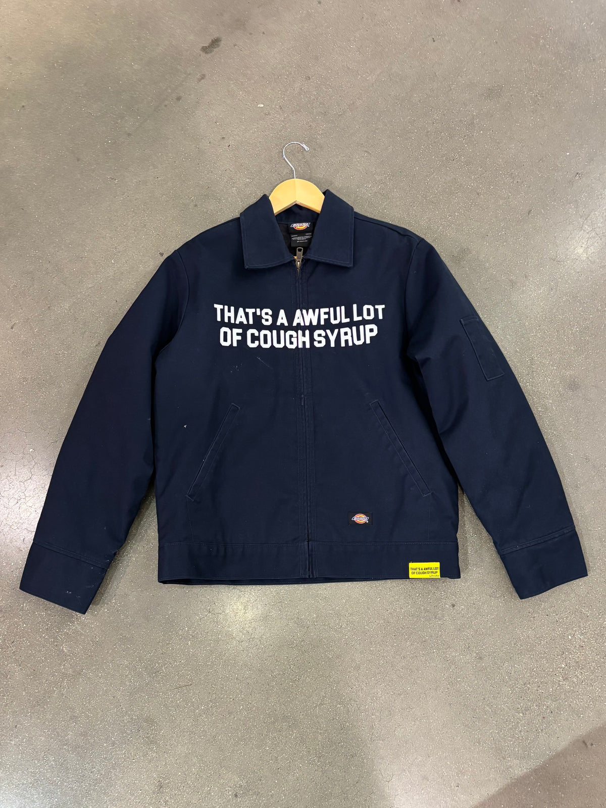 Preowned ALOCS x Dickies Work Jacket Zip Up Navy