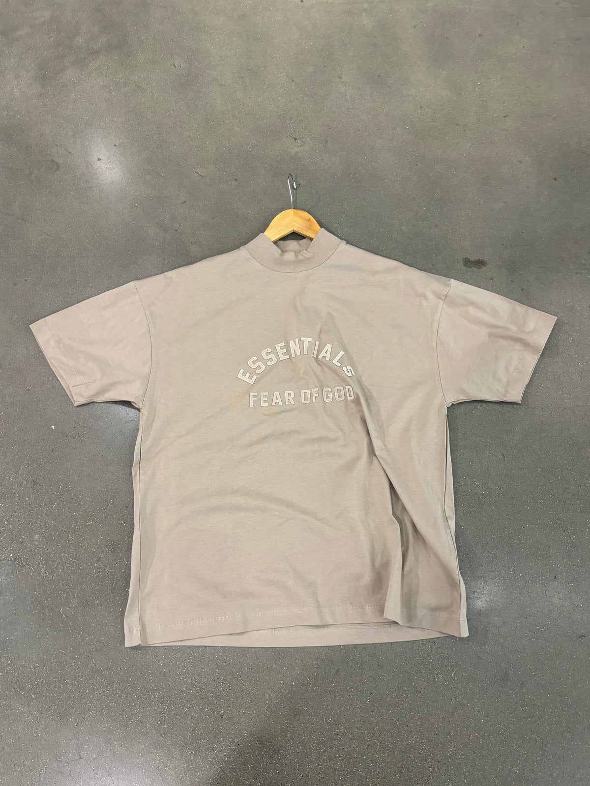 Essentials Fear Of God Beige Tee