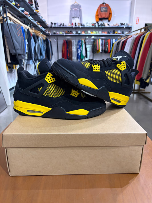 PO Air Jordan 4 Yellow Thunder
