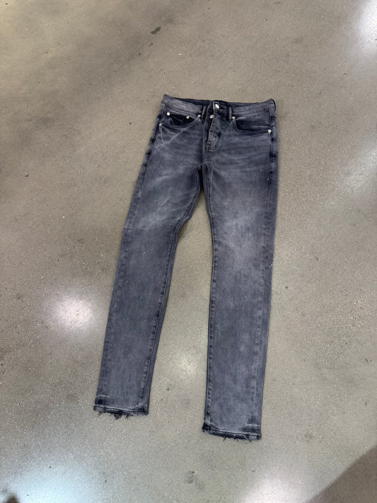 PO Purple Jeans Washed Grey Splatter (Missing Tag)