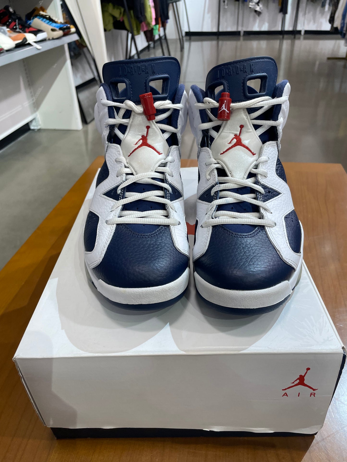 Preowned Air Jordan 6 Olympic