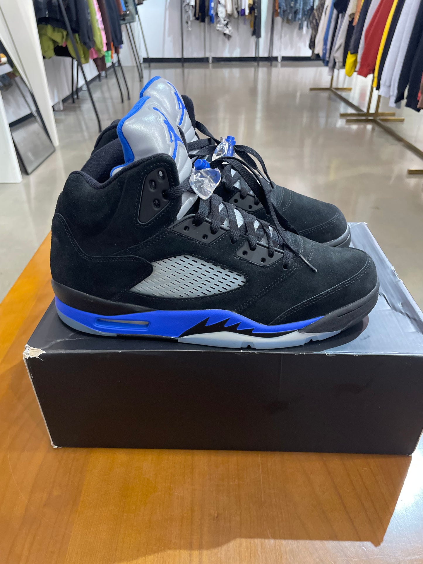 Preowned Air Jordan 5 Racer Blue
