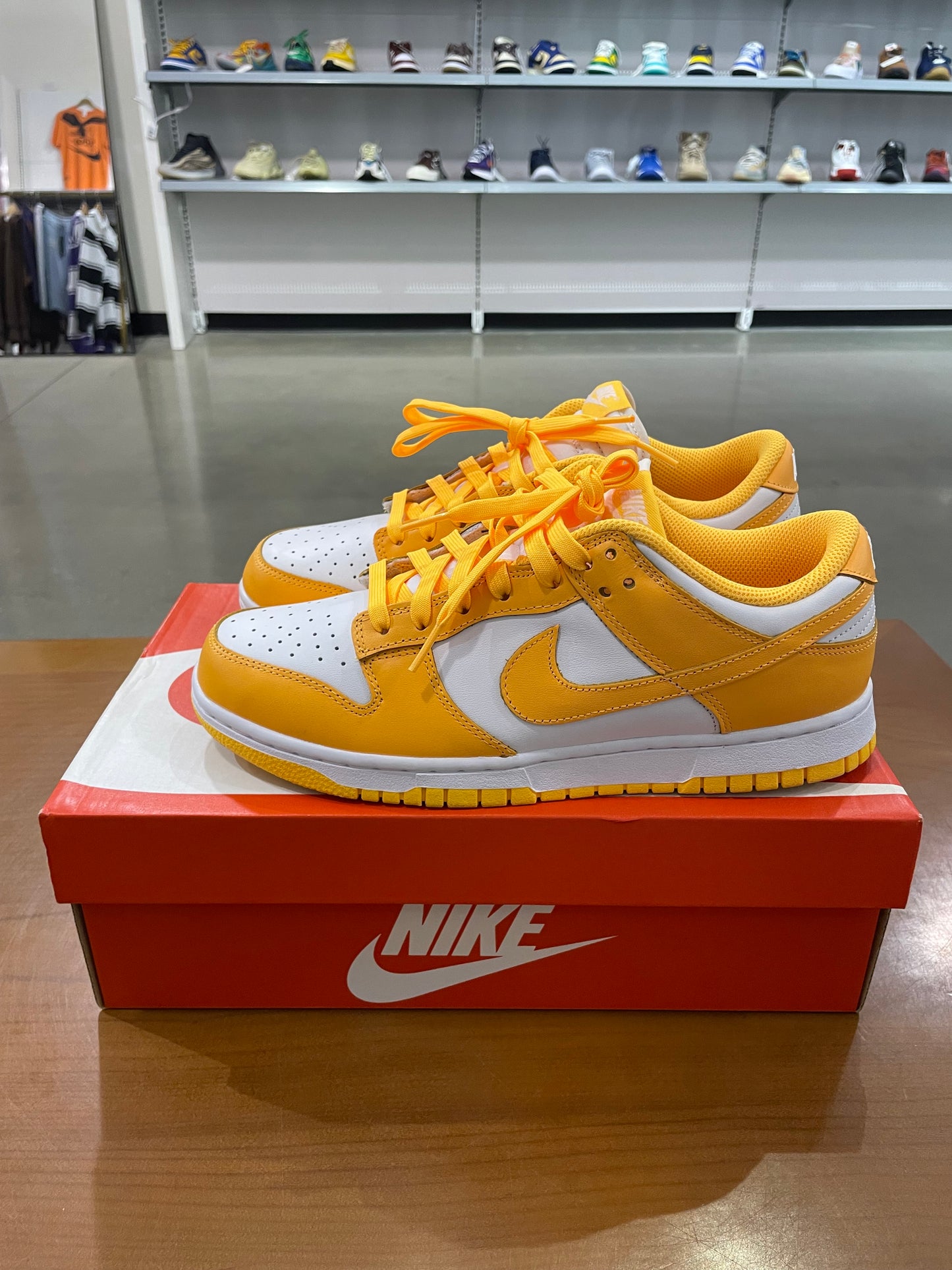 Preowned Nike Dunk Low Laser Orange