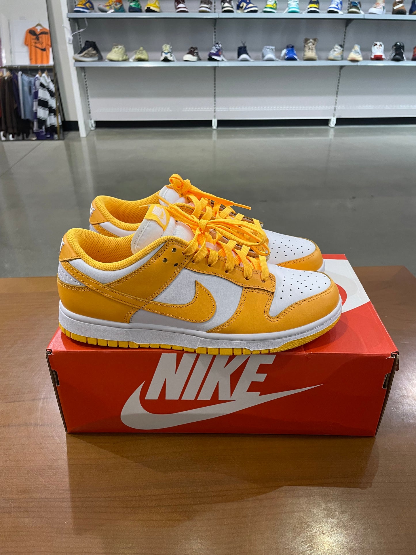 Preowned Nike Dunk Low Laser Orange