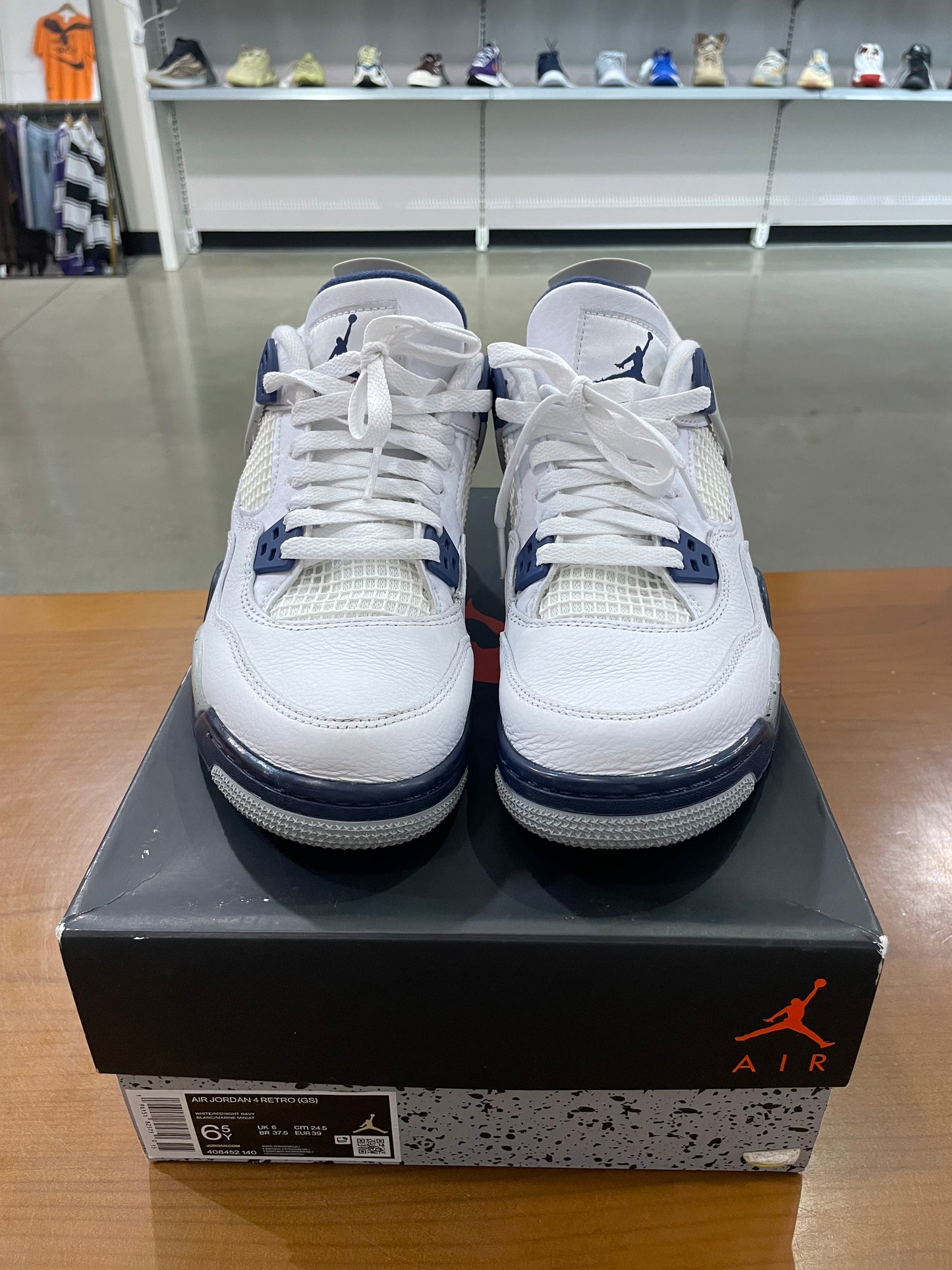 PreownedAir Jordan 4 Midnight Navy