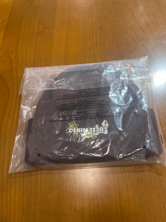 Denim Tears Floral Beanie Brown