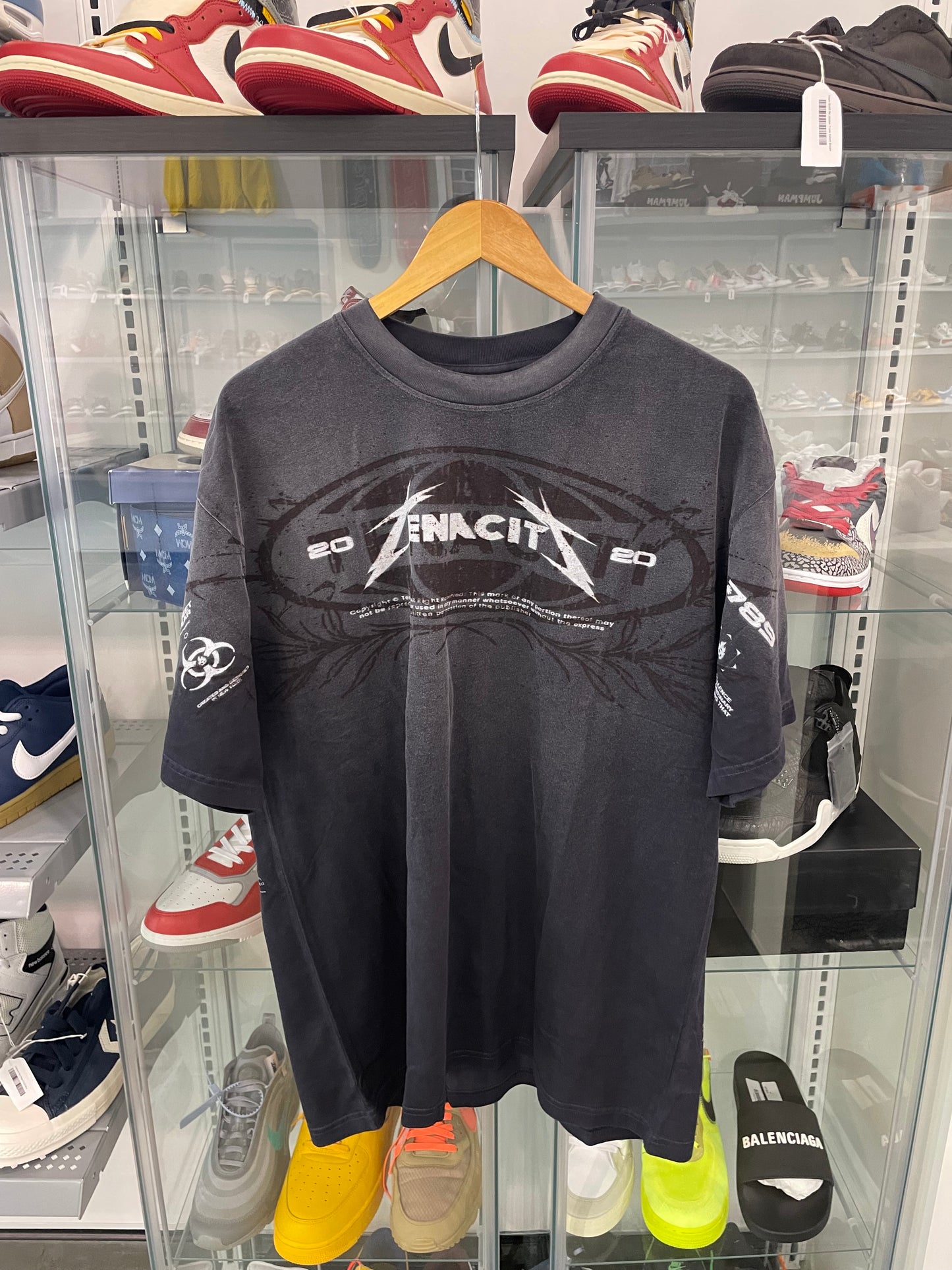 Tenaciti Wolf Dog Tee Black