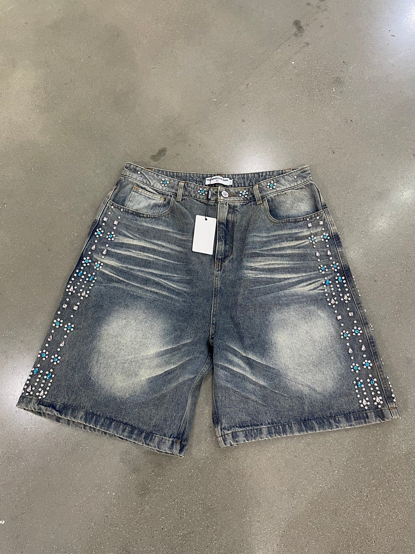 Vale Forever Candy Jorts Blue