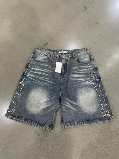 Vale Forever Candy Jorts Blue